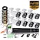 XBW - 8Channel CCTV security Kit 1080P/2.0MP 1920X1080 Camera 8CH Surveillance DVR kit with 8pcs 2.0mp 1080P Metal Outdoor Bullet Camera Alarm System&amp;P2P Home Security (8, 1TB HDD)