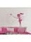 Spoil Your Wall Kids Room Decorative Wall Sticker Pink 60x80cm