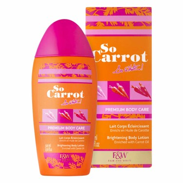 Fair &amp; White So Carrot So White Brightening Body Lotion 500ml