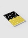 Lowha Spiral Notebook With 60 Sheets And Hard Paper Covers With Circles Doodle Design, For Jotting Notes And Reminders, For Work, University, School