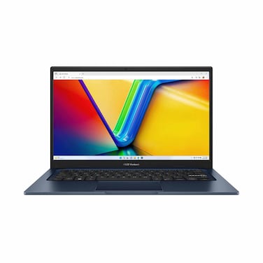 Asus Vivobook 14 (X1404VA-EB230W), intel Core i5-1235U, 8GB RAM, 512GB SSD, 14-inch FHD, Windows 11, Blue, English Arabic Keyboard