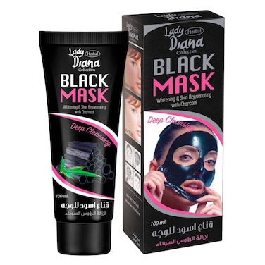 Lady Diana Herbal Collection Black Peel Off Mask 100ml