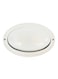 Al Salhiya Lighting - Indoor And Outdoor Bulkhead Wall Light White 26x11centimeter