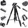 DMK Power T800 Video Camera Tripod 70 Inch/178cm 3 In 1 Tripod And Monopod Lightweight Portable Tripod For Slr/DSLR Cameras With Tripod Bag (Load 5Kg)
