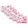 Lux Beauty Soft Touch Soap Bar Pink 115GR 5+1 Free