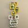 Wooden Rafuf Designer Intersecting Wall Shelves (Set of 8)
