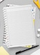 Lowha Spiral Notebook With 60 Sheets And Hard Paper Covers With Science Laboratory Design, For Jotting Notes And Reminders, For Work, University, School