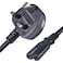2 Pin Mains Power Lead Cable with Fuse UK Type 15 Meter