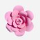 3D Foam Flower Wall D&eacute;cor Baby Pink Color 26x26cm