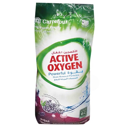 Carrefour Detergent Powder 2 In 1 Jasmine 6 Kg