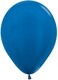 Generic Party Fun Metallic Clear Dark Blue Balloon - 12Inches - (Pack Of 40 Units)