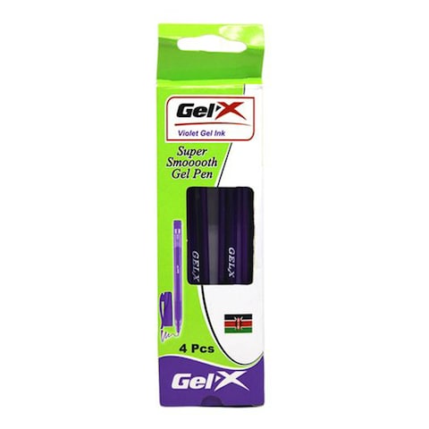 GELX KG106V VIOLET 4PC BOX
