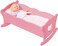 Wildkin Kids Doll Cradle And Bedding Set For Toddler Girls, Wooden Baby Rocking Includes Pillow Blanket, Fits Dolls Up To 20 Inches, Compatible With American Girl (Pink)