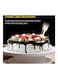 Generic Smooth Rotating Turntable Revolving Decorating Cake Stand White 28*7*28cm