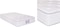 Galaxy Design Comfort Spring Edge Supports Mattress White Color - King Size ( L x W x H ) 190 x 180 x 26 cm