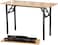 Sky-Touch Folding Table Multi-Functional Portable Desk With Adjustable Height Legs For Computer Camping, Garden, Picnic, Coffee (80 x 40 x 75cm)