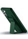 Samsung Galaxy S23 Grip Case Magnetic Kickstand Cover with Foldable Hand Strap Green
