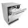 LG QuadWash Dishwasher DFC612FV Platinum Silver 14 Place Settings