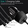3.4A Multi-Connect Universal Car Charger with USB Port