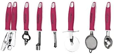 Flamingo 8Pcs Kitchen Tools Set Fl4000Ktst, Pink