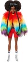 Barbie Extra Doll in Rainbow Coat with Pet Poodle GVR04