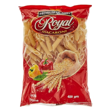 Royal Macaroni Penne Rigate Pasta 400g