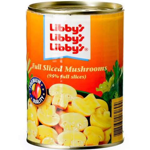 Buy Libbys Full Sliced Mushrooms 400 gr in Kuwait