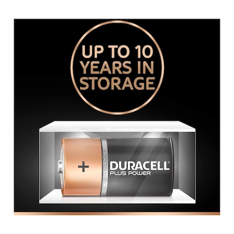 Duracell Plus Power C Batteries - 2 Batteries