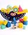 Kids Toy Owl Balance Blocks