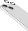 Levelo Lucent Trio 9H Hardness Camera Lens Protector, 9H Hardness, Anti-Scratch, Strong Absorption Anti-Drop, Built To Resist Damage, For iPhone 15/15 Plus (2PCS) (Silver)