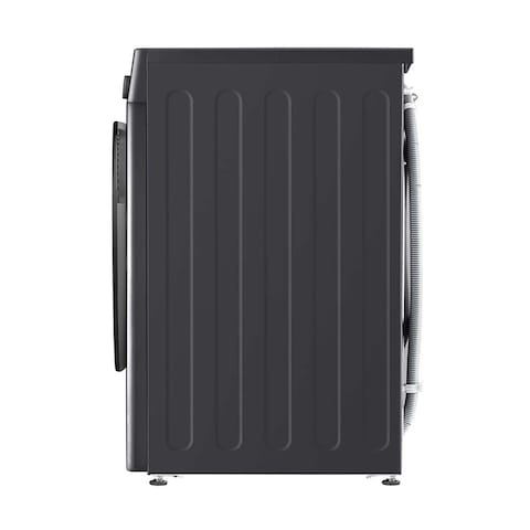 Lg F4Y5RYGYJV Front Loading Washing Machine with AI Wash and AIDD technology - 10 Kg - Black