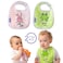 Milk&amp;Moo Sprat Frog and Chinchilla Baby Towel Bib Set 2 Pieces, 100% Cotton  Cloth, Burp Cloth, Newborn Bibs,  Baby Bibs For Eating, Baby Wipe, Gift For Baby Shower
