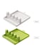 Generic Bpa-Free Spoon Rest Multiple Kitchen Utensil Holder Green 14X5X13cm