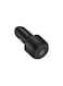 Powerology iPhone Car Charger 130W Ultra-Quick Dual USB-C With USB-A QC Output Compatible With iPhone 14 Pro Max/14 Pro/14/13 Pro MacBook Pro 2021 14" 16", Air, iPad Pro 12.9", Samsung S21+, Black
