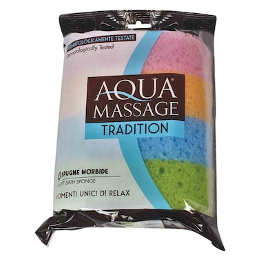 Aqua Massage Bath Sponge 6014 4Pcs