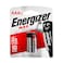 Energizer Alkaline Battery AAA Pack of 2 Pieces