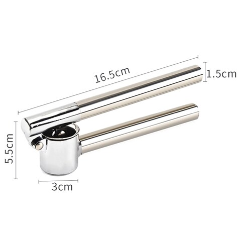 DEO KING Multifunctional Zinc Alloy Garlic Press