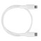 Powerology PCAB006WH MFI Braided Type-C to Lightning Cable 30CM