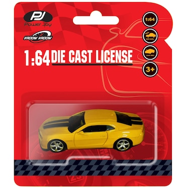 باور جوي فروم فروم سيارة مرخصة مصبوبة - أصفر