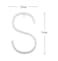 LED Neon Flex Letter Light S 30x20cm