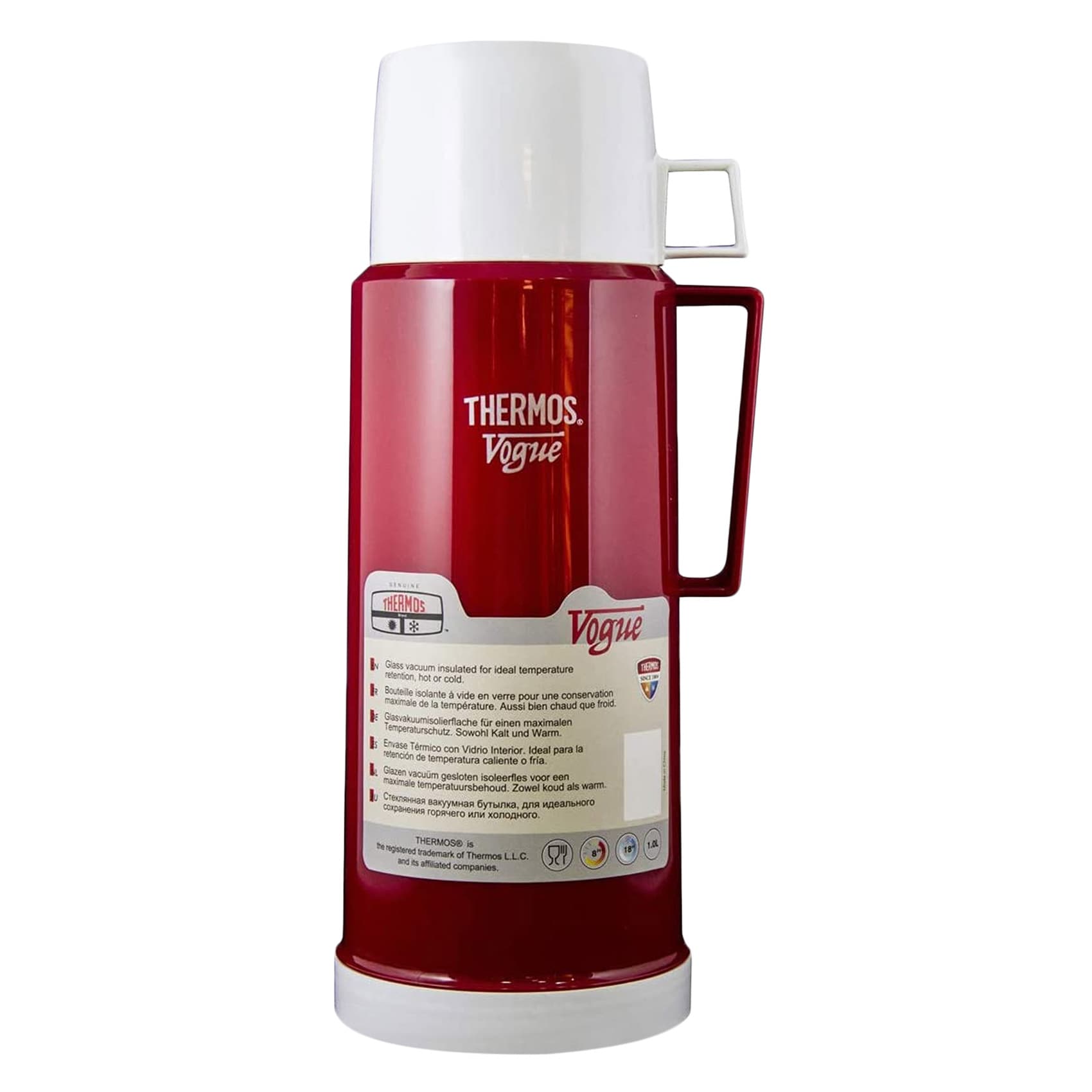 Buy Thermos Vogue Glass Vacuum Flask 1L Online Carrefour Kenya