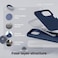 elago Liquid Silicone for iPhone 15 case cover Full Body Protection, Shockproof, Slim, Anti-Scratch Soft Microfiber Lining - Jean Indigo