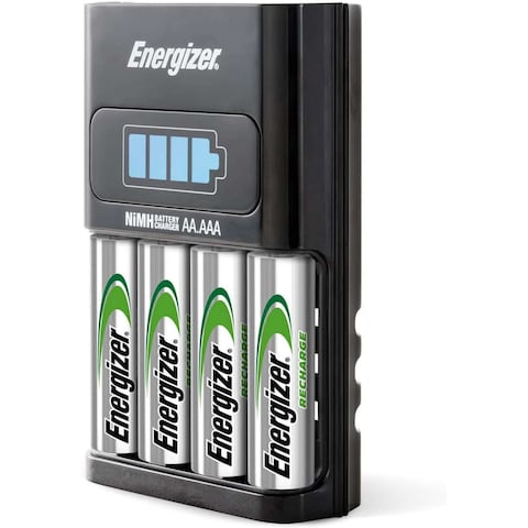 Energizer ACCU Recharge MINI AAA Batteries (700mAh)  Pack of 2 with Charger