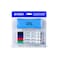 Maxi Chisel Tip Whiteboard Marker Multicolour 4 PCS with Magnetic Duster Blue