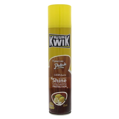 KWIK SHOT FURN:POLISH LEMON 300ML