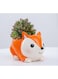 Generic 4 Pcs Cute Succulent Planter, Succulent Pots With Drainage Hole Flower Plant Pot Cartoon Ceramic Tiny Pot For Indoor Mini Flower Planters Cactus Container Set Of 4