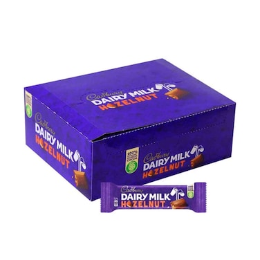 Cadbury Dairy Milk Hazelnut Chocolate 35gr Pack of 12