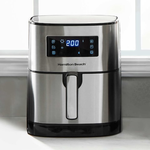 Hamilton Beach Digital Air Fryer 35075ME Silver 1700W