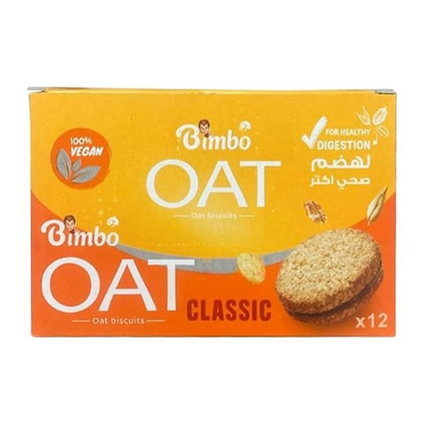 Bimbo Classic Oat Biscuit - 12 Pieces 