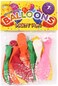 Generic Party Fun 12 Inch No. 1 Birthday Balloons - Pack Of 12 Pieces, Multi Color